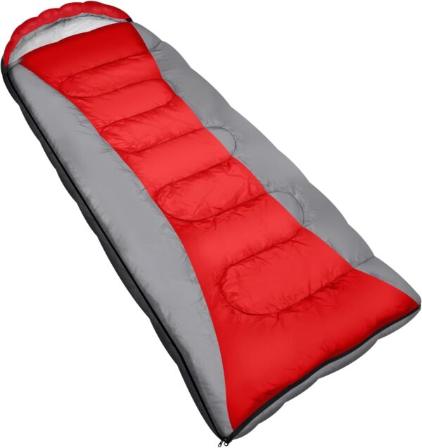 Sleeping Bags for Adults Backpacking Lightweight Waterproof- Cold Weather Sleeping Bag for Wowens Mens for Warm Camping Hiking Outdoor Travel Hunting with Compression Bags