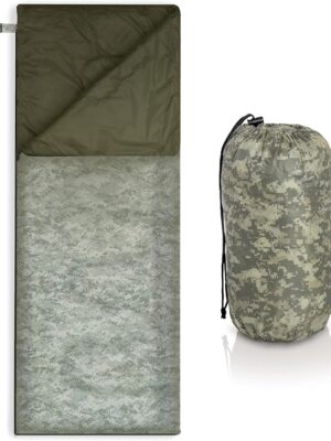 Sleeping Bag, 28 x 73", Olive Drab